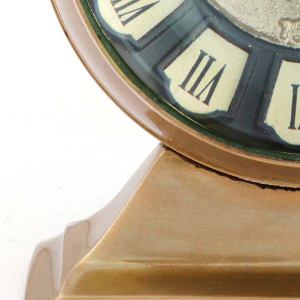 3 Inch Trophy Brass Table Clock - Image 3