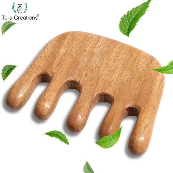 Wooden Massager Comb - Image 2