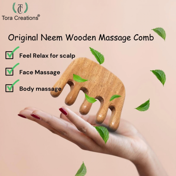 Wooden Massager Comb - Image 6