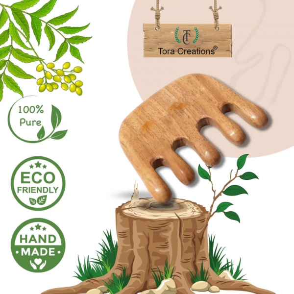 Wooden Massager Comb - Image 4