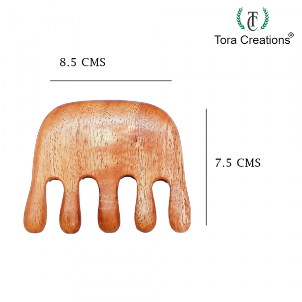 Wooden Massager Comb - Image 3