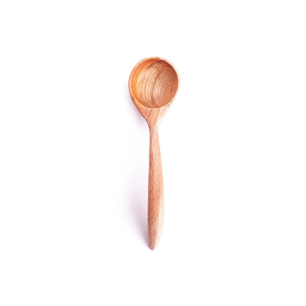 Neem Wood Soup Spoon - Image 2