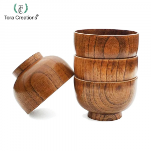 Acacia Wood Serving Bowl