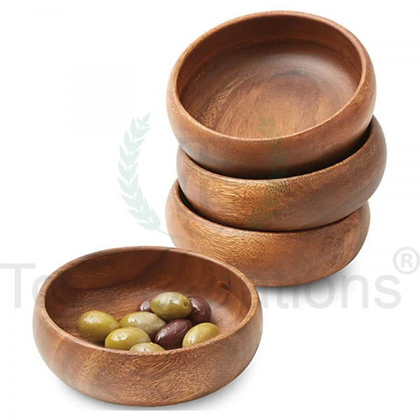 Tora creations sheesham wood serving bowl