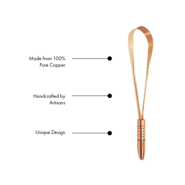 Copper Tongue Cleaner - Image 4