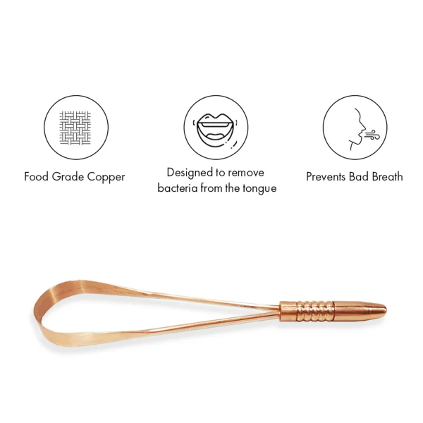 Copper Tongue Cleaner - Image 3